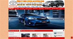 Desktop Screenshot of giaxetoyota.edu.vn